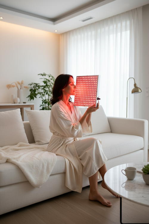 VELON 225-LED Red Light Therapy Panel - lifestyle shot