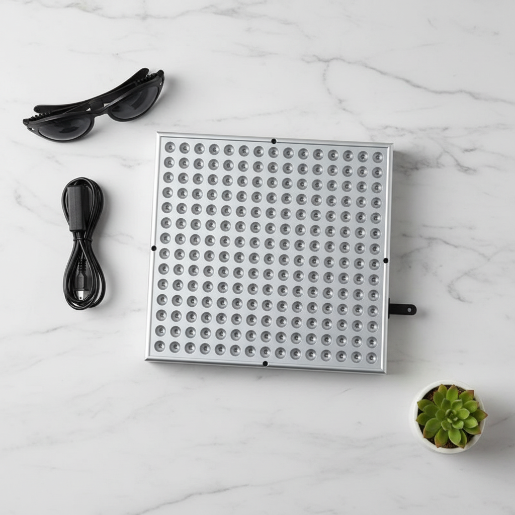 VELON 225-LED Red Light Therapy Panel - flat lay shot